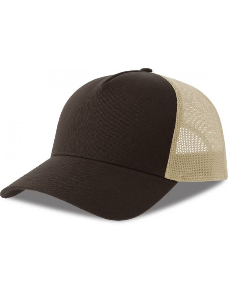 Șapcă Trucker cu 5 Panele-Rapper Cotton-S